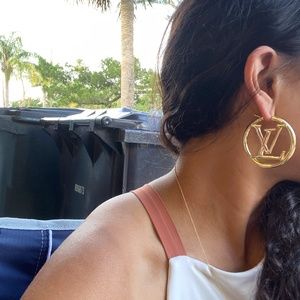 Louis Vuitton earrings!